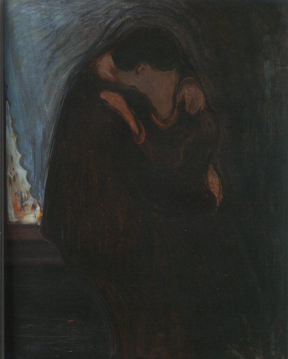 Edvard Munch The Kiss